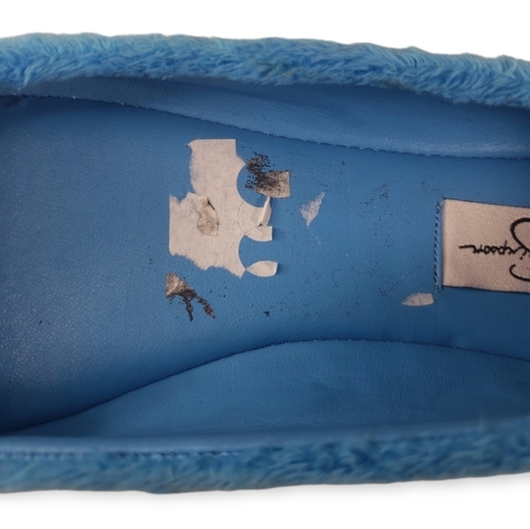 Jessica Simpson Brinkley Ballet Fuzzy Flat - Picture 10 of 11